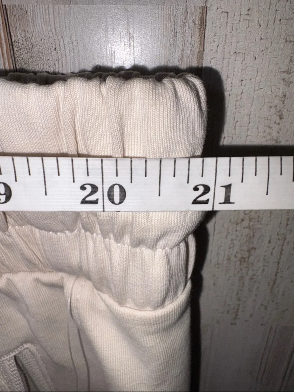 Old Navy Dynamic Fleece High Rise Jogger Pants - Cream  Drawstring Waist 2X NWT! - Picture 7 of 14